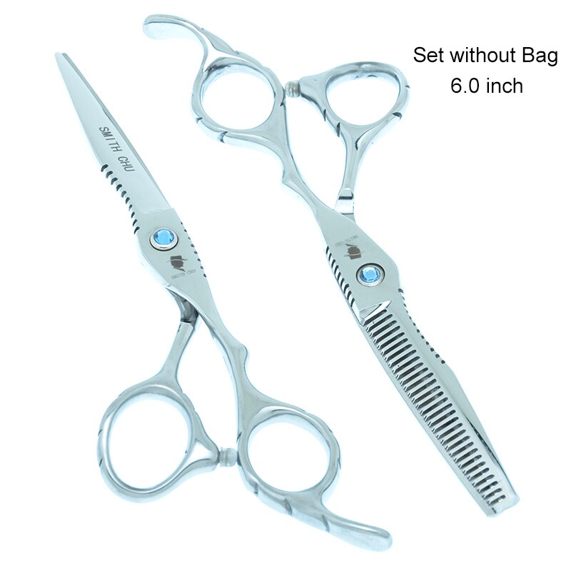 5.5 "6.0" Kappers Kapper Professionele Snijden Schaar Haar Scharen Smith Chu Japan 440c Salon Haar Dunner Schaar A0036C