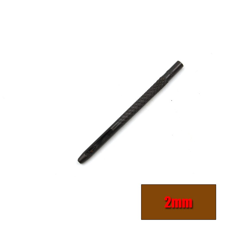20 größe Stahl Hohl See Stanzen Leder Dichtung Hohl schlagen einstellen Dichtung Gürtel See Hand See Stanzen Zubehör Handwerk Werkzeug: 2mm