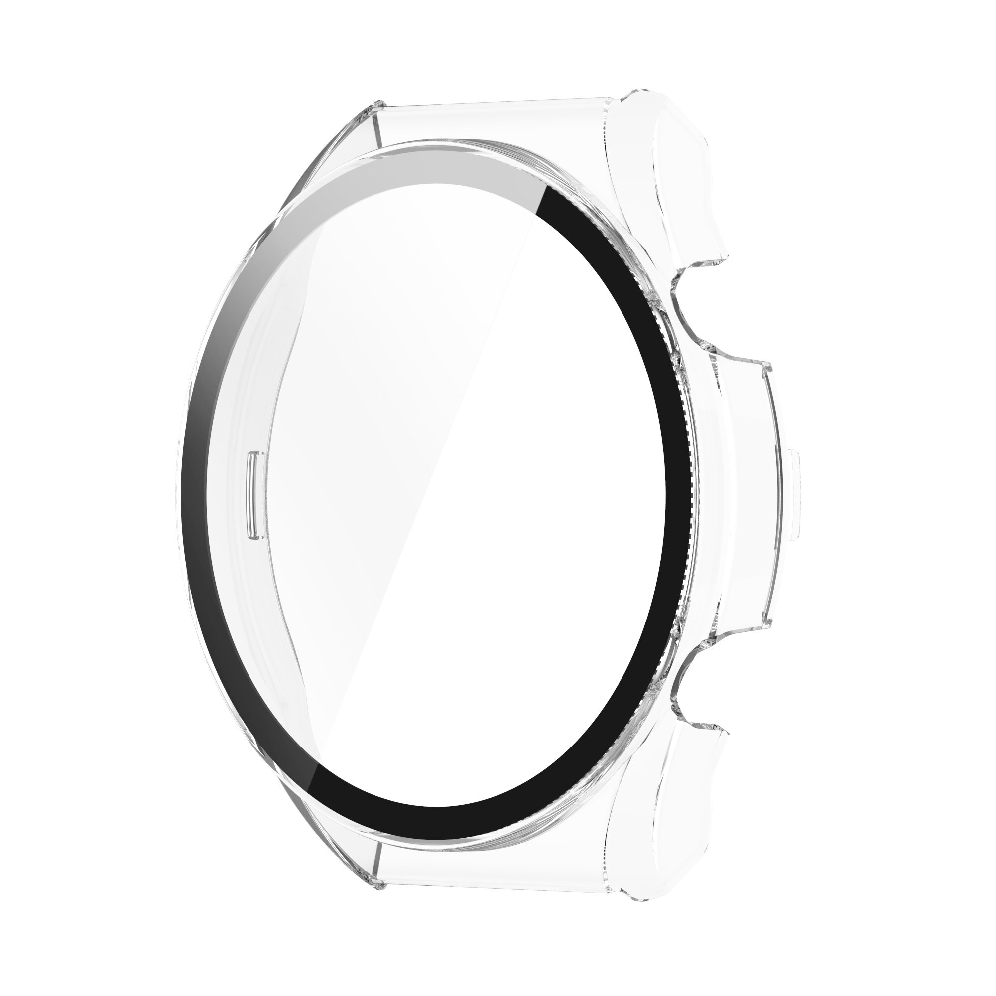 Helskärmsskydd för xiaomi watch  s1, smartwatch-fodral, datorskal med glasfilm för mi watch lite-tillbehör: Vit