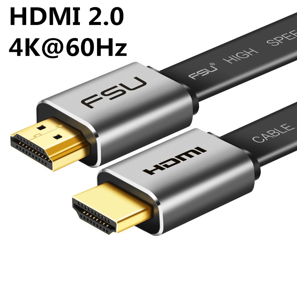 HDMI 2.0 Cable 4K 60Hz Cable Splitter Switch HDCP 2.2 HDMI to HDMI for sony HDMI Monitor PC PS3 4 Projector HD TV 3m 5m 10m 15m: 4K HDMI 2.0 / 0.5m