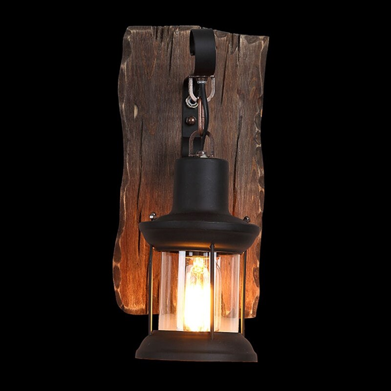 Wandlamp voor binnenhuisdecoratie, industriële wandlamp, loft, café, wandlamp, nachtkastje, gang, vintage, hotel, zonder gloeilamp
