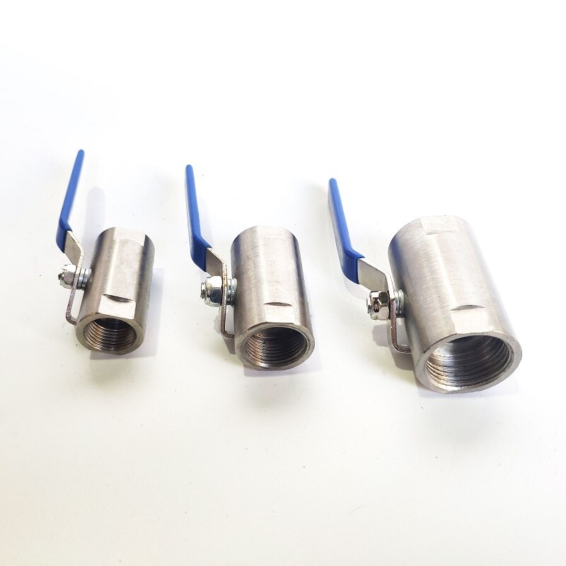 Lange Handvat 1/2 &#39;&#39; - 2&#39;&#39; Bsp Breed Kogelkranen 201 Roestvrij Ijzer Core Schroefdraad Type 2 Manieren Valve