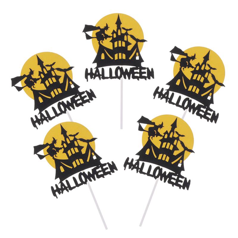 5 Pcs Cake Toppers Funny Dessert Toppers Fruit Picks Cake Picks for Banquet