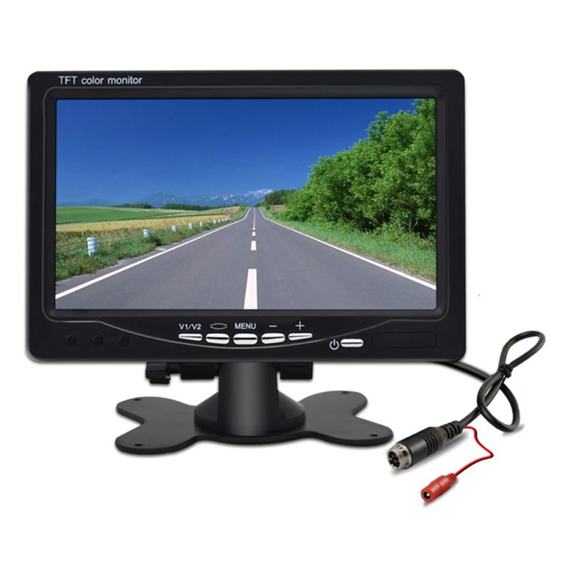 7 Inch Car Monitor Display lcd Reverse Camera Monitors for Car Parking/Reversing System Image