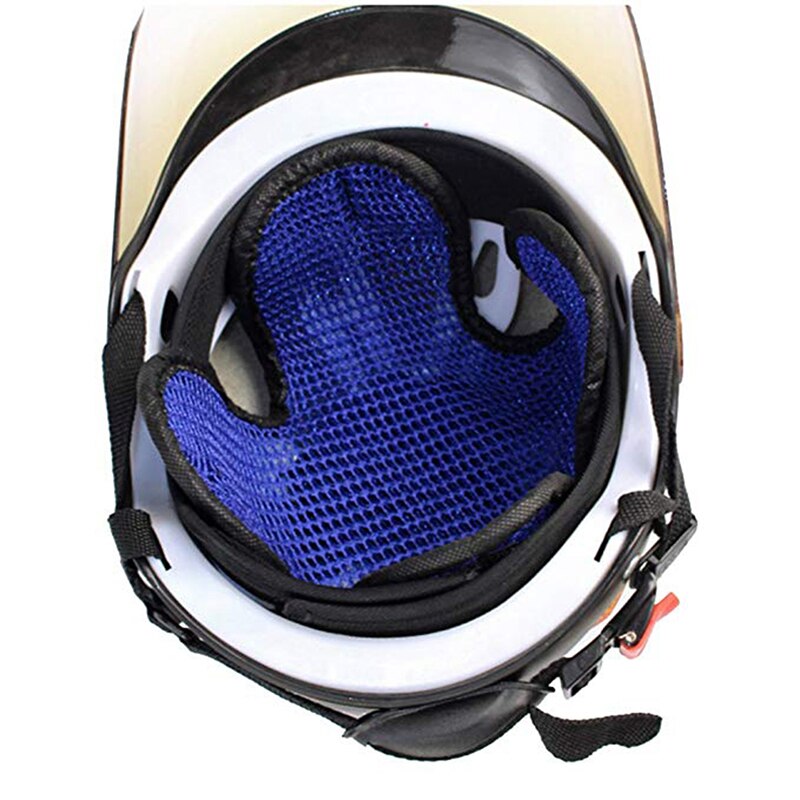Motorfiets motorfiets e-bike ademend warmte-isolatie helm pet mesh voering pad