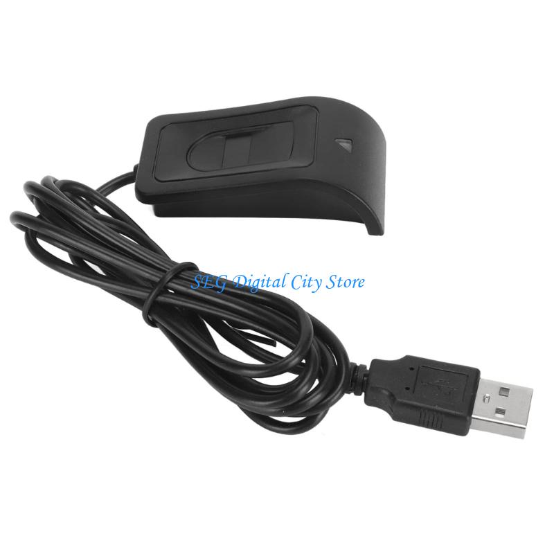 Lettore di impronte digitali usb u75b, scanner di impronte digitali con calibrazione automatica a 360 gradi, lettore di impronte digitali usb da tavolo per pc portatile