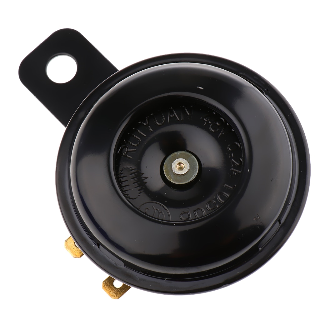 Altavoz de bocina redonda para motocicleta, muy fuerte, eléctrico, tono Blast, 48V, 0.2A, resistente al desgaste