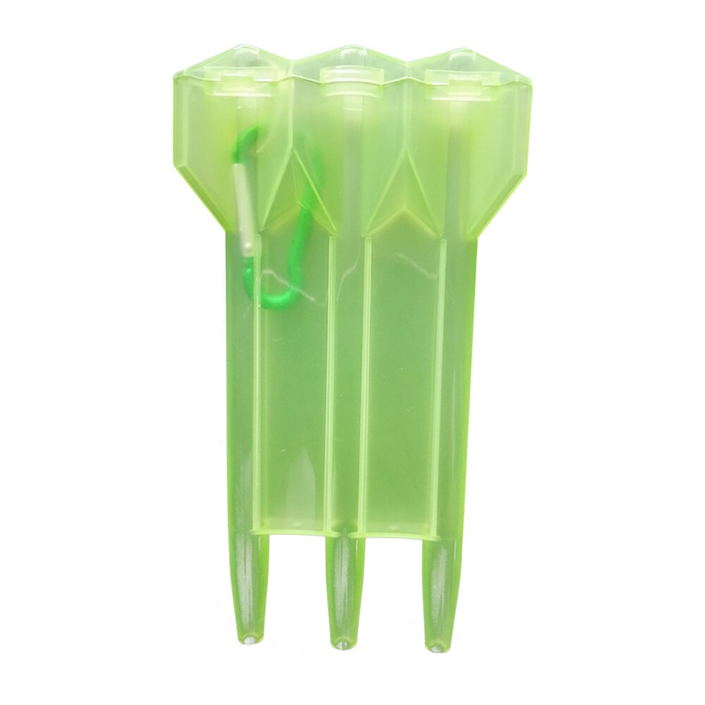 Dart Case Sports Darts Wallet Dart Box Container with a Bottle Opener + Key Buckle (Black): Light Green