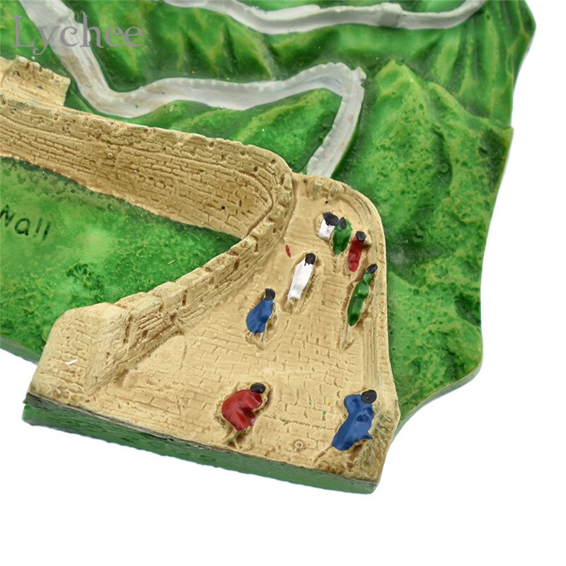 Lychee Life China Scenic The Great Wall Fridge Magnets Stickers Refrigerator Magnet Stickers Travel Souvenirs Home Decoration