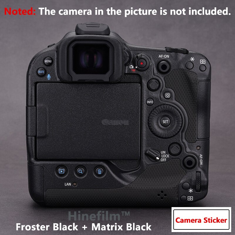 EOSR3 kamera skórka kalkomania dla Canon EOS R3 kamery naklejki kalkomania skórka kalkomania skórka pokrywa R3 naklejki chroniące przed zarysowaniami zamykane pokrowce