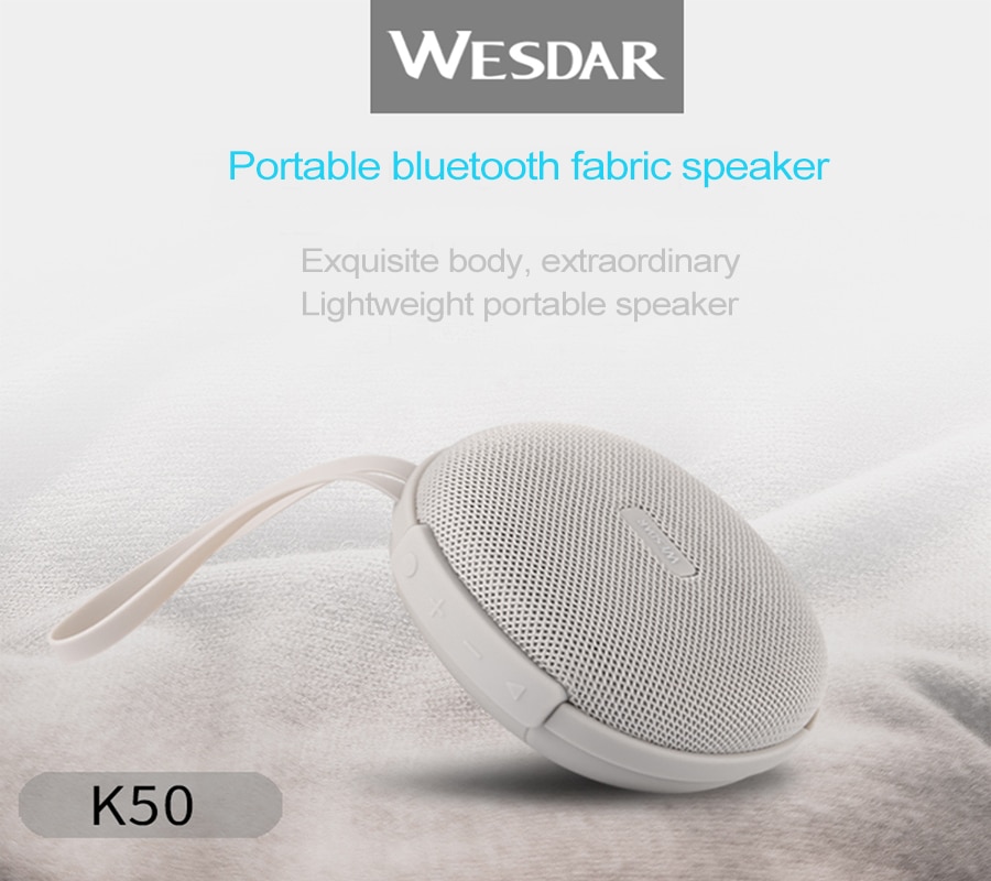 Abs + Stof Materiaal Bluetooth Speaker Portable Bluetooth Speaker Draadloze Hifi Draagbare Speaker Bluetooth Speaker Met Fm Radio