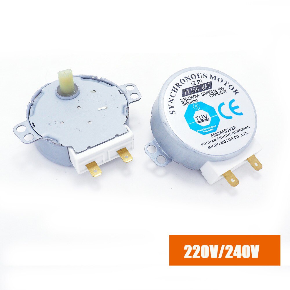 Mini mikrobølge drejeskive drejebords motor synkron motor  sm16t ac30v til galanz mikroovn 220v 240v tyj 50-8 a 7 alarmsystem