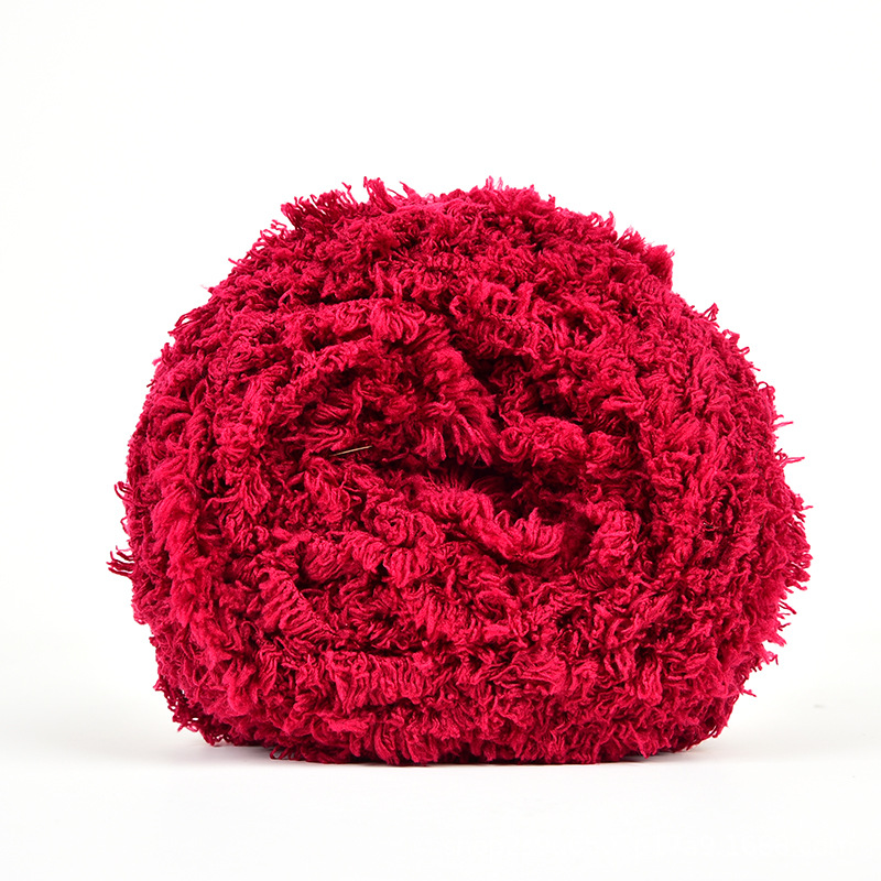Coral Fleece Yarn Soft Braided Yarn Hand Woven Scarf Thick Baby Toddler Wool Knitting Special Price Crochet Thread