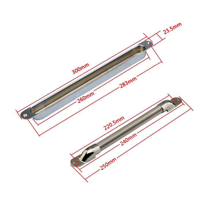 SZBestWell Door Loop Exposed Mounting Protection Sleeve Access Control Cable for Access Control Door Lock Stainless Steel: 604 Iron