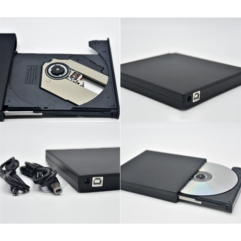 Externe Drive Usb 2.0 Interface Draagbare Cd Rw Optische Drive Voor Windows Usb Mobiele Externe Optische Drive Recorder