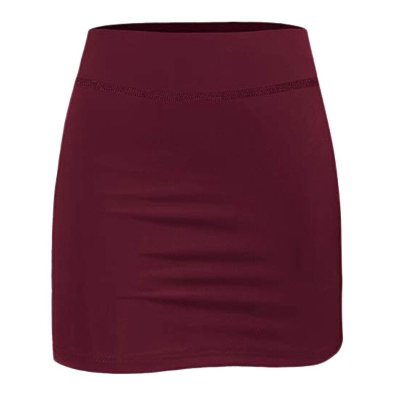 Kvinder tennis nederdele indershorts elastiske sport golf skorts med lommer yoga fitness shorts