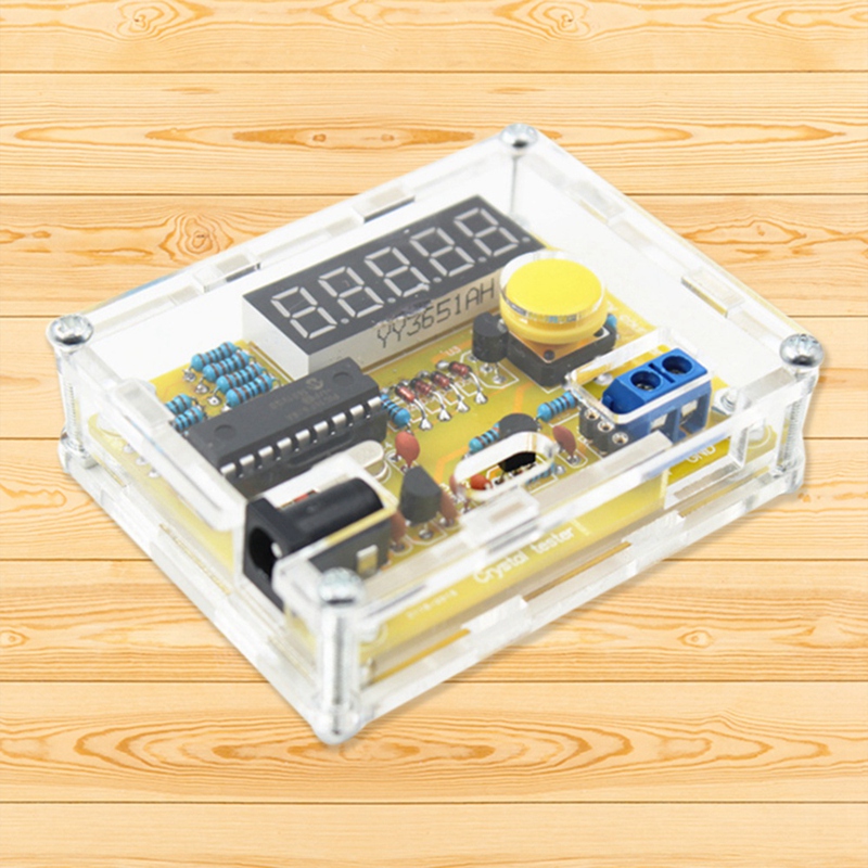 1Hz-50Mhz Frequency Meter Production Kit Parts Crystal Vibration Measurement Frequency Measurement Instrument