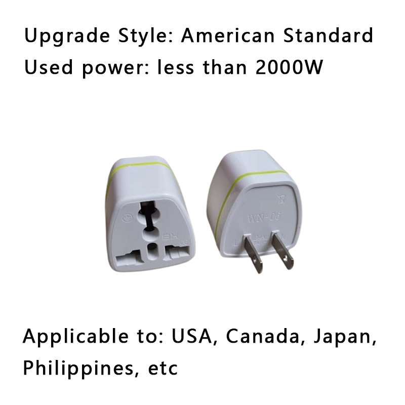 Adaptateur universel AU US UK EU, convertisseur de prise US vers EU, adaptateur de voyage australien KR Euro, prise secteur: YELLOW