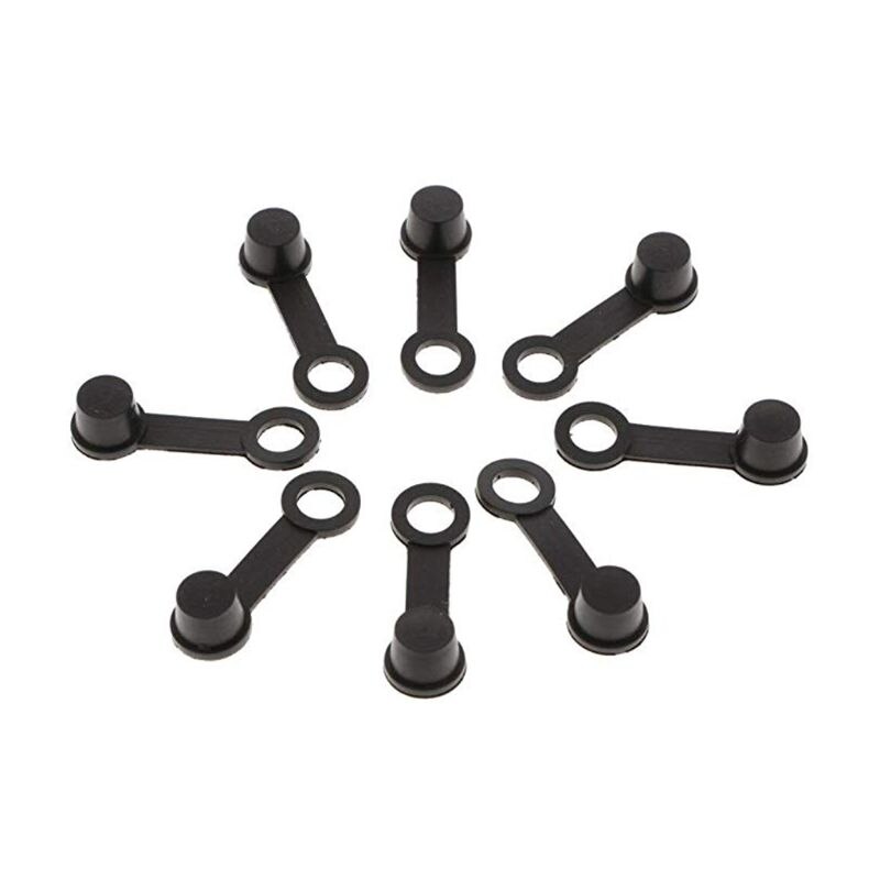 30PCS Rubber Brake Bleeder Valve Cover Screw Dustproof Dust Cover Cap E7CA