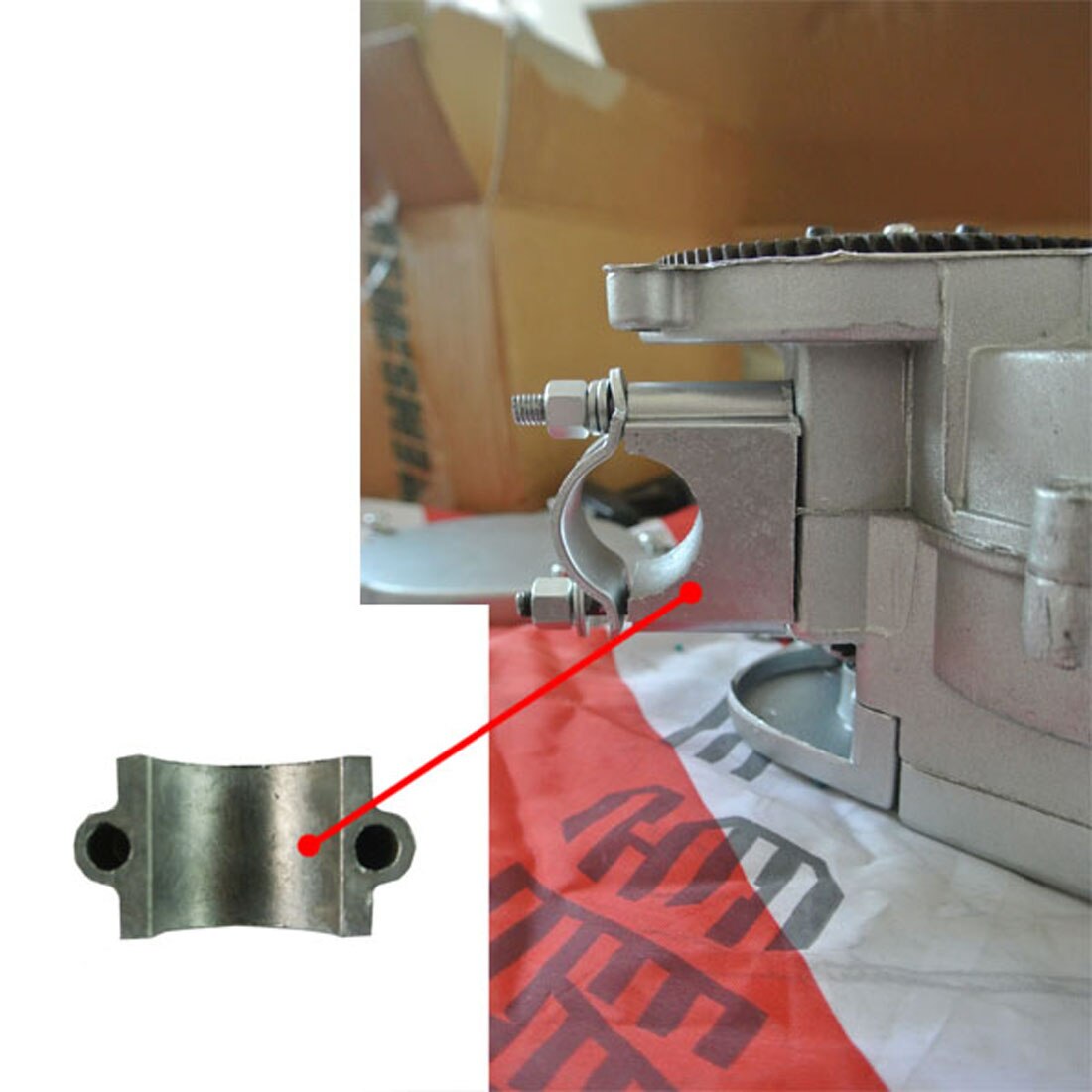 Rear Mounting Block for 49cc 60cc 66cc 80cc 2 Stroke Engine Motorized Bicycle Bike