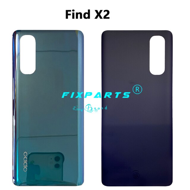 6.42 ''per OPPO trova X coperchio batteria custodia posteriore custodia in vetro CPH1871 PAFM00 parti di ricambio per telefono cellulare per OPPO trova X2: (X2)Blue