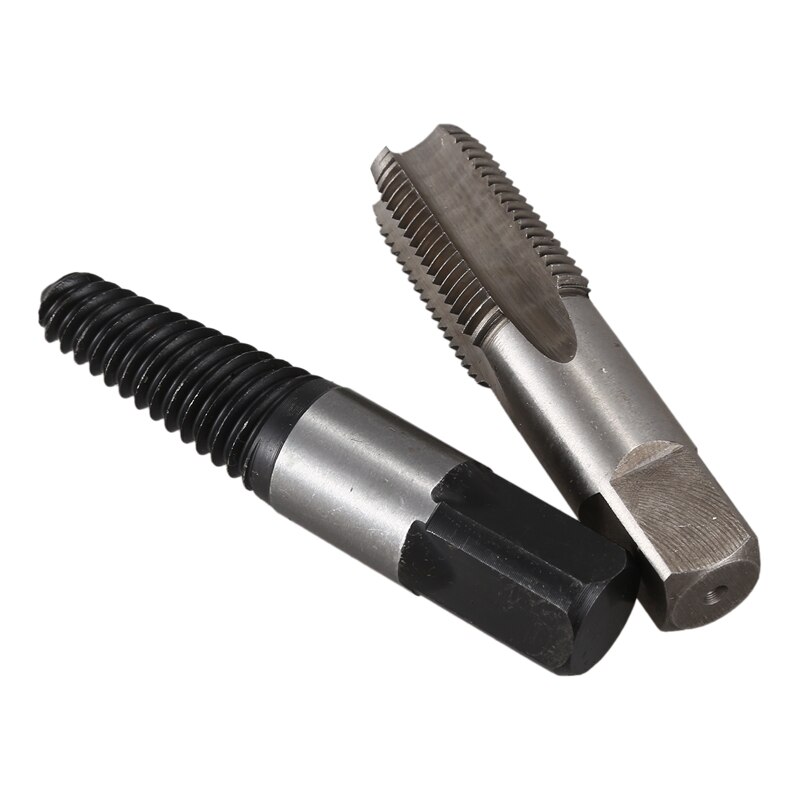 2Pcs Schraube Extractor Wasser Rohr Gebrochen Rohr Extractor Wasser Rohr Gewinde Reparatur Set