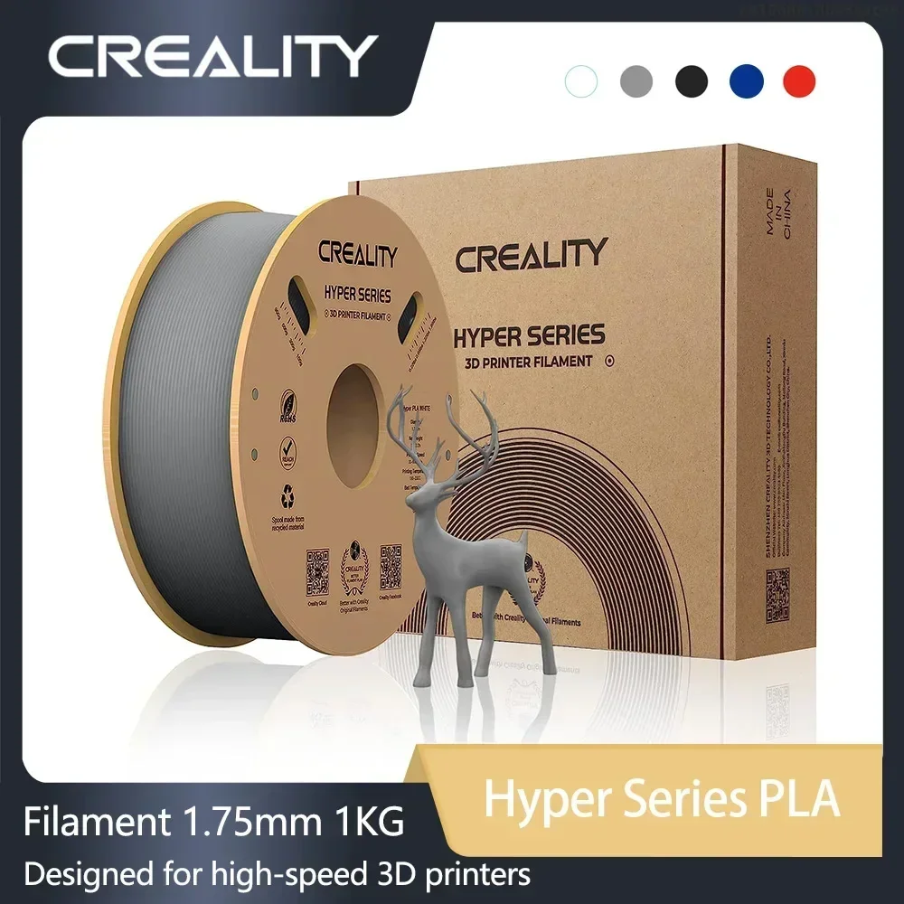 Creality PLA Filament Profi Hyper PLA Hochgeschwindigkeits-3D-Druckerfilament 1,75 mm 1 kg für Creality K1/K1 Max/Ender-5 S1