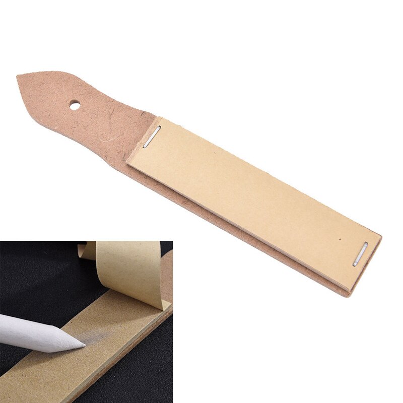 EZONE Sandpaper Block For Pencil Sharpening Sketch Pencil Sandpaper Board Artistic Drawing Tool Pencil Sharpeners Drawing Tool