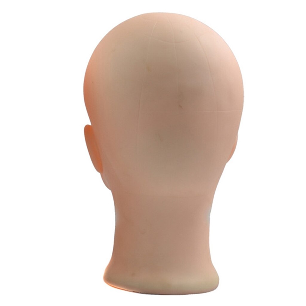 Cabeza de Maniquí de silicona para práctica de entrenamiento, salón de belleza, cara con maquillaje