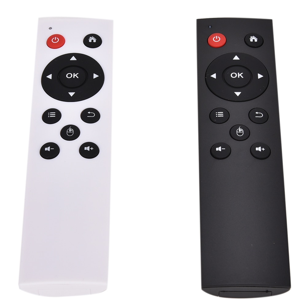 2.4g trådløse luftmus gyro stemmekontroll sansing universell mini tastatur fjernkontroll til pc android tv eske 10m