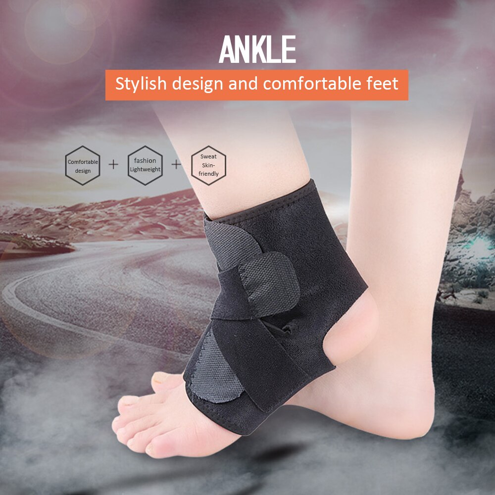 2 pièces réglable cheville soutien orthèse élasticité libre Protection pied pansement entorse prévention Sport Fitness Anti-torsion