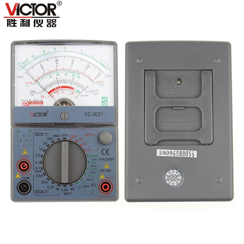 Victor VC3021 echtem pointer universal multimeter hohe präzision mechanische universal-multimeter