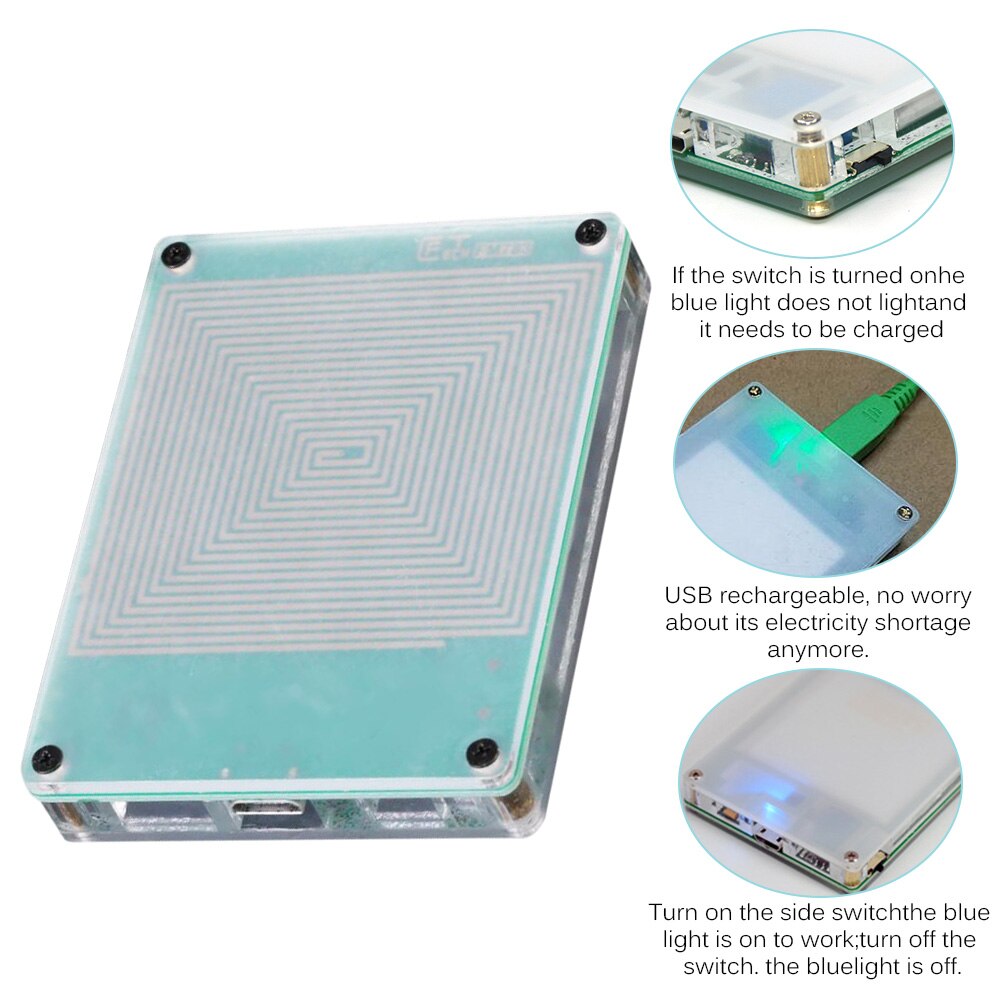 7.83hz électronique bureau maison avec tournevis alimenté par batterie USB Rechargeable Schumann vague générateur Ultra basse fréquence