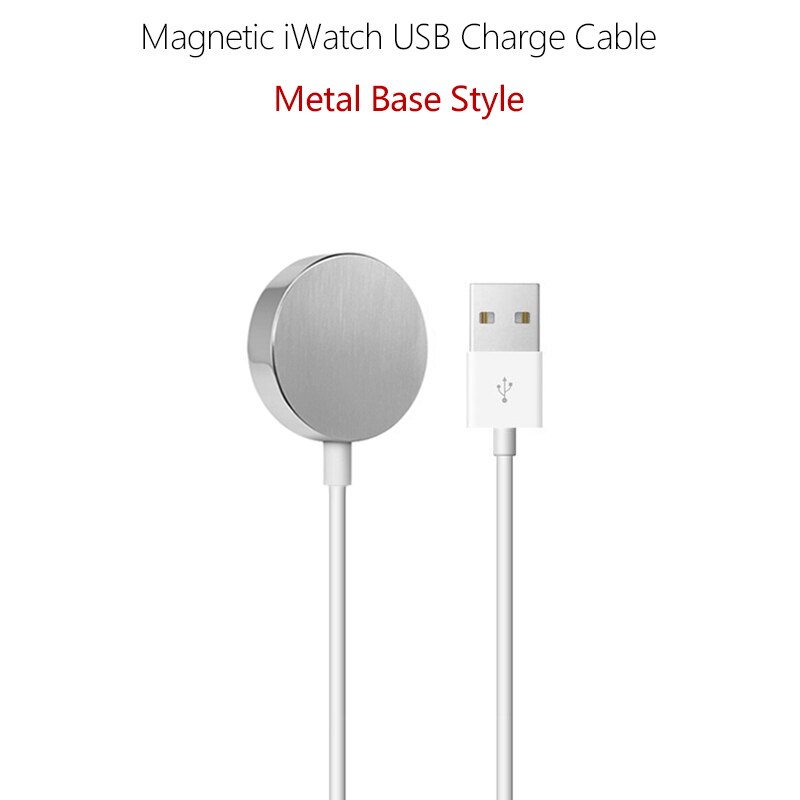 Przenośny inteligentny zegarek USB ładowarka kabel magnetyczny bezprzewodowy stacja dokująca robić jabłko IWatch seria 5 4 3 2 1 Applewatch dla IPhone: Metal Watch Charge