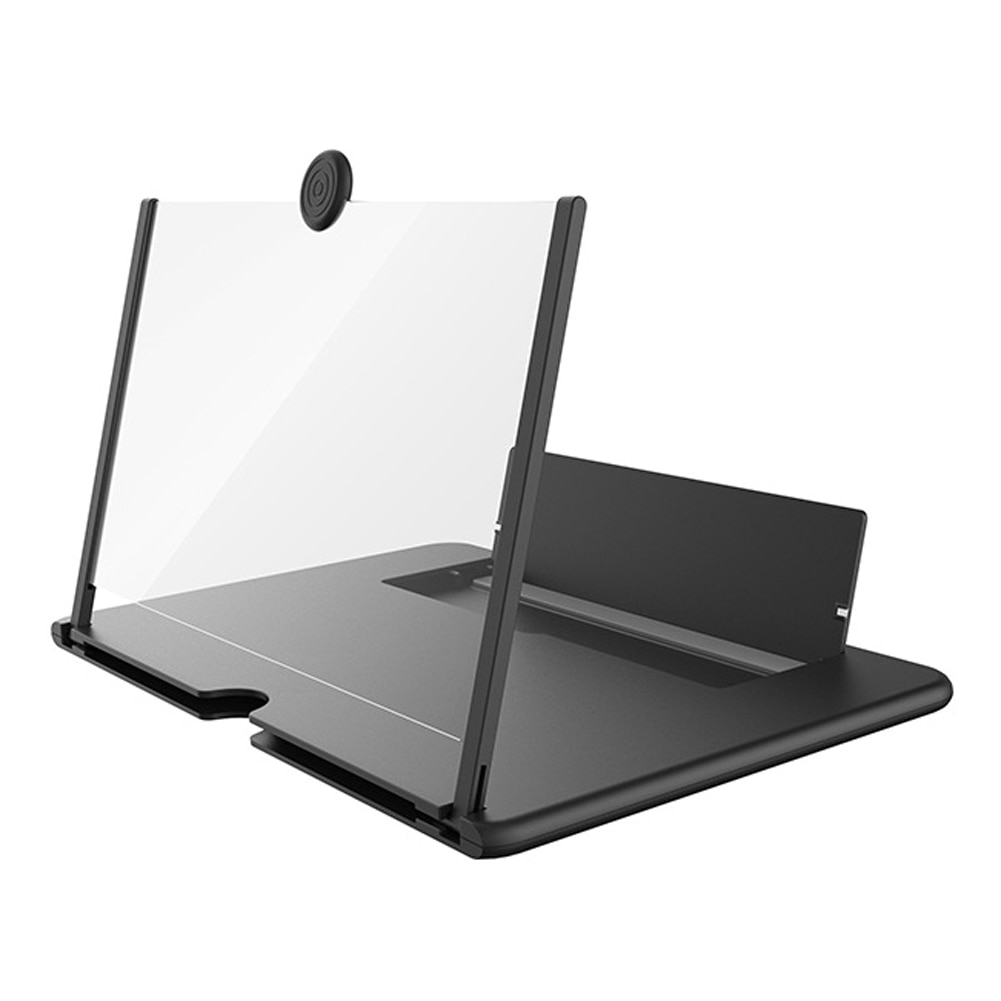 12 Inch 3D Phone Screen Magnifier Enlarged Eye Protection Movie Folding Adjustable Angle HD Non Slip Multifunction with Bracket