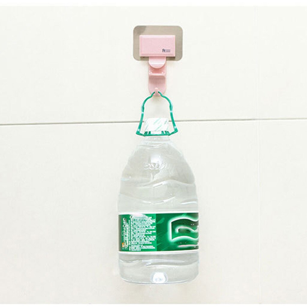 Badkamer haak muur haak gratis krachtige waterbak opslag universele haak muurhanger pot geen sporen lijm  l0722