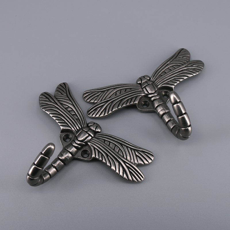 1x haczyk na ubrania wieszak, ozdobny wieszak na płaszcz ważki ścienny kreatywny wieszak ścienny