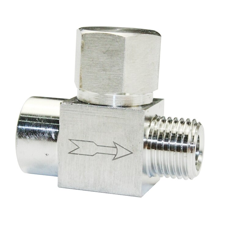 Electric Steam Iron Parts Water trap 304 stainless steel water saving valve 1/4” femal to 1/4” male screw