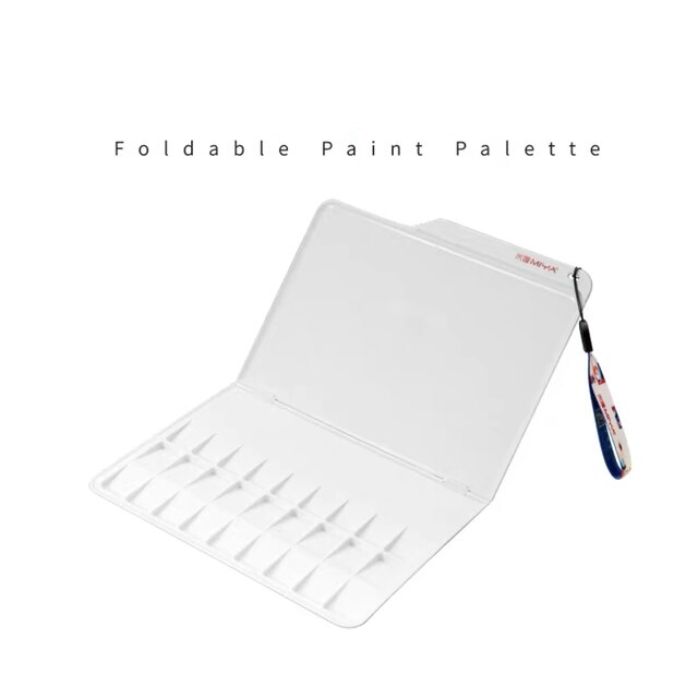 HIMI MIYA paleta farb UFO robić gwaszu akwarela akrylowa i obraz olejny Super paleta dla dzieci, artystów: kwadrat-duży