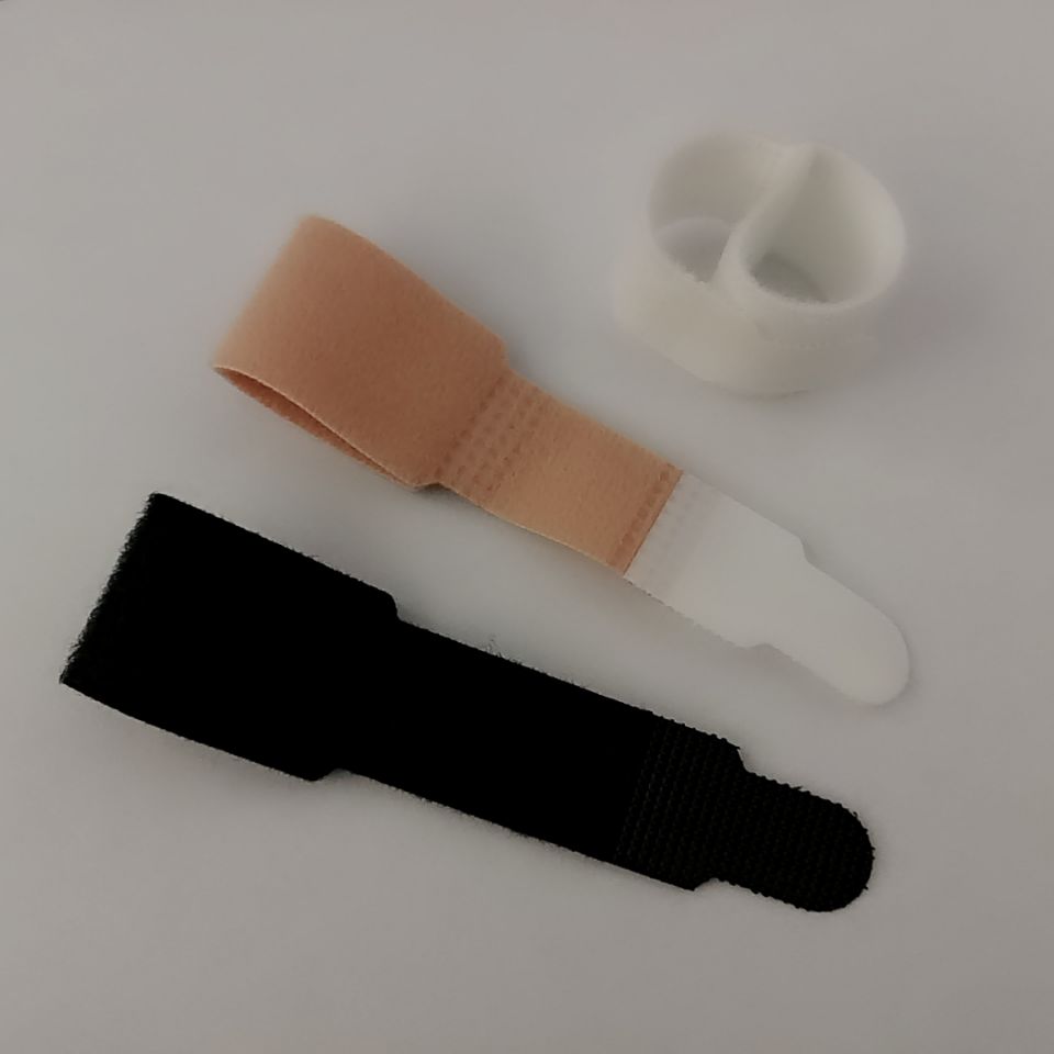 10 stks/partij Stof Teen Vinger Stijltang Hamer Teen Corrector Bandage Teen Separator Spalk Wraps Gebroken Teen Zorg