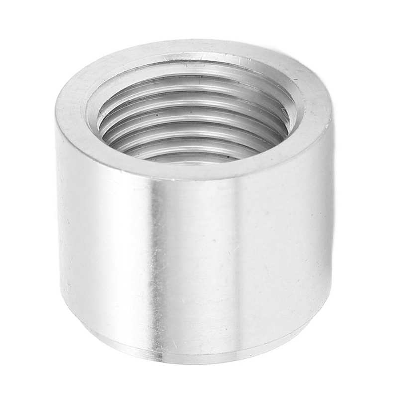 Aluminum Fitting Durable Female Thread Weld On Bung for Automotive