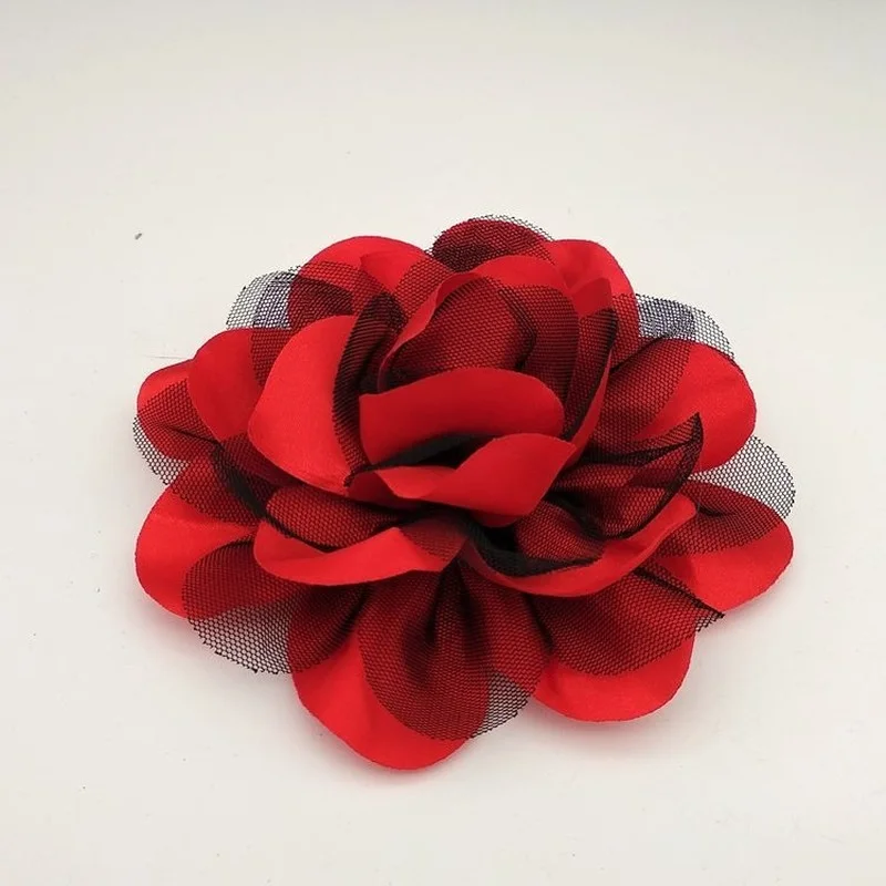 Vintage Stof Bloem Broches voor Vrouwen Kraag Pinnen Sjaal Gesp Corsage Bruiloft Sieraden Kleding & Accessoires