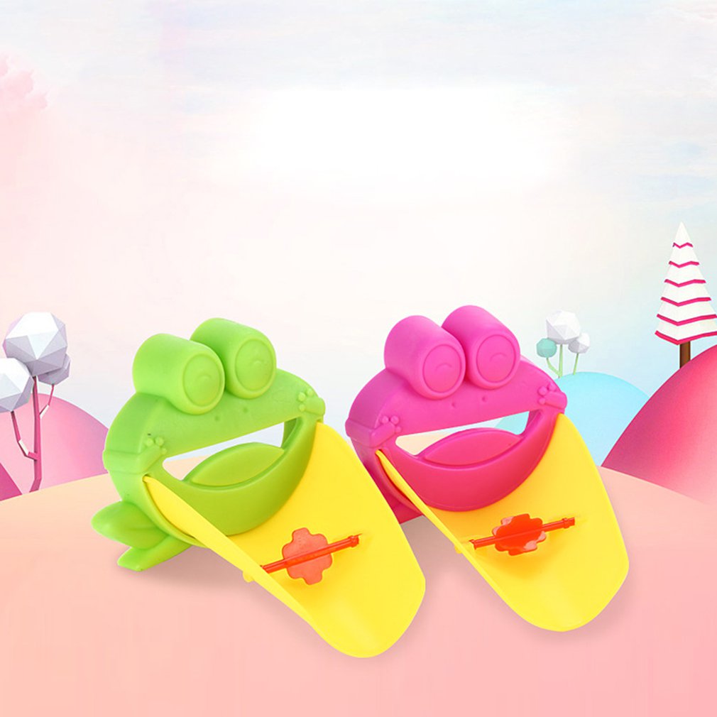 Flexible Faucet Extender Sink Handle Extension Toddler Kid Plastic Bathroom Children Hand Wash Helper