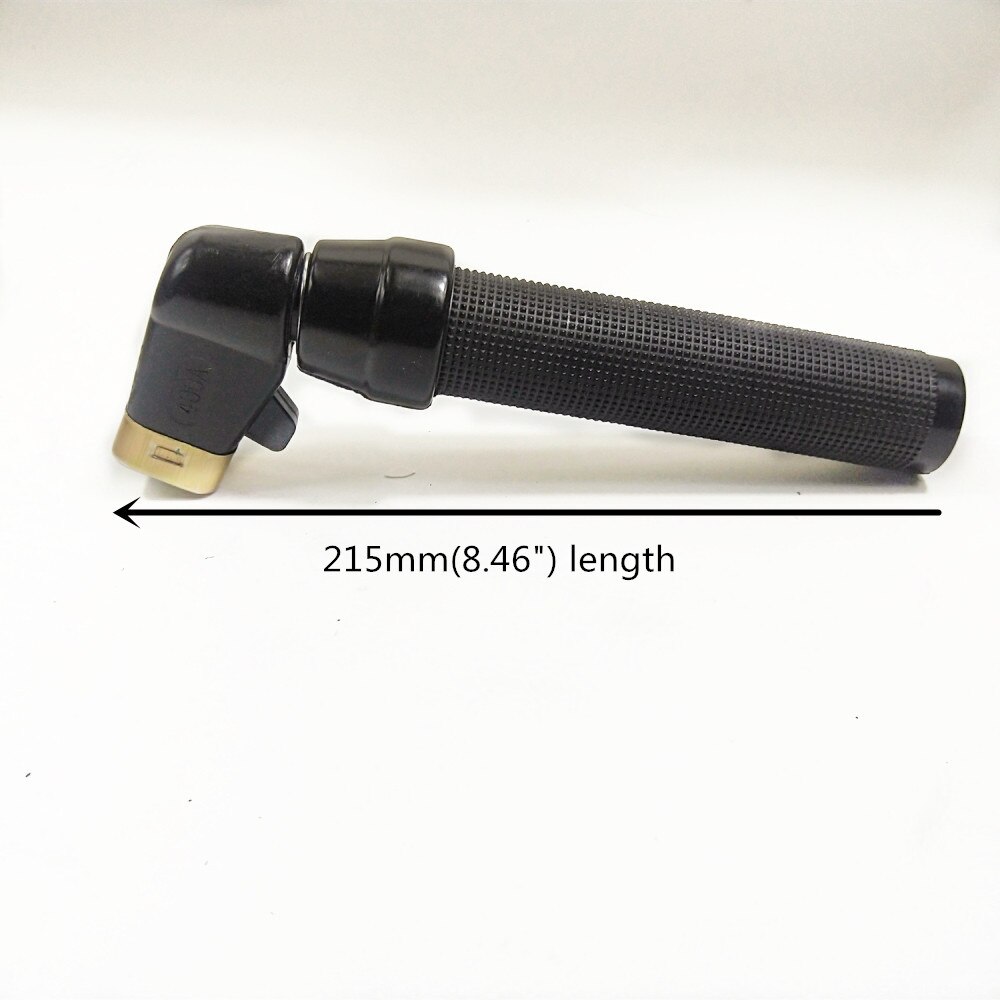 Kierrehitsauselektrodin pidike 1.6mm to 6.4mm puikkopuristin 400a taottu kuparihammas  en 60974-11 ce hitsauspuristin