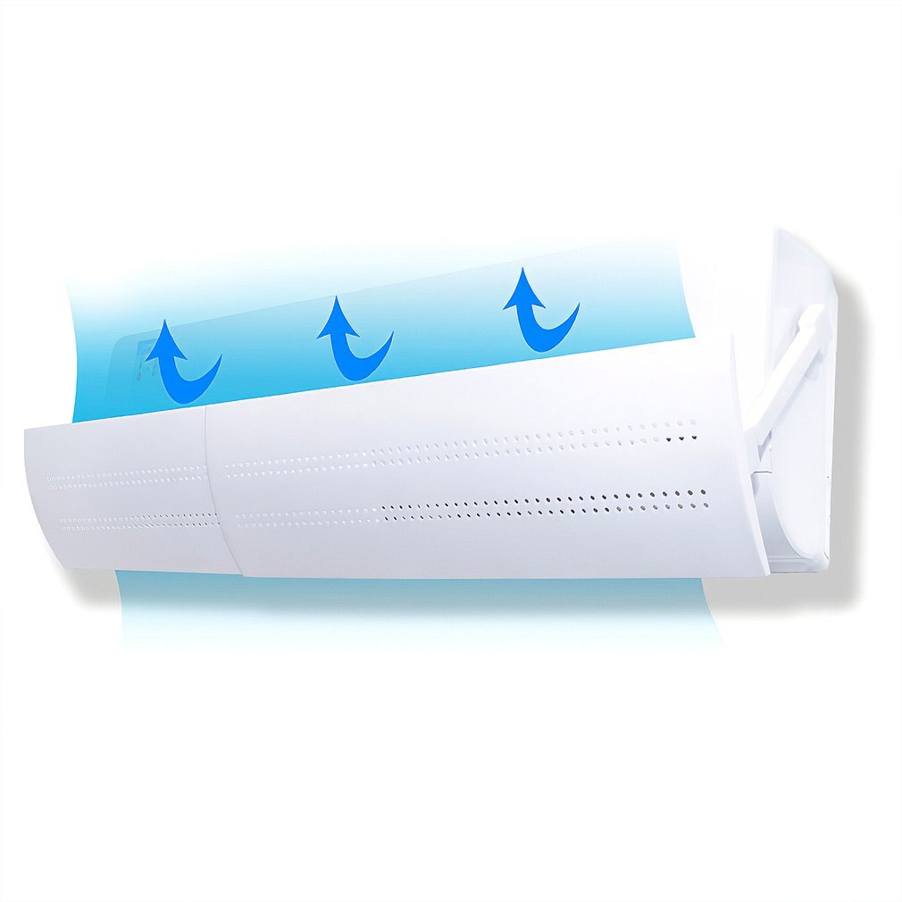 Klimatyzator wysuwana szyba przednia, aby zapobiec bezpośrednim dmuchaniu osłona przegrody klimatyzacji: z holes