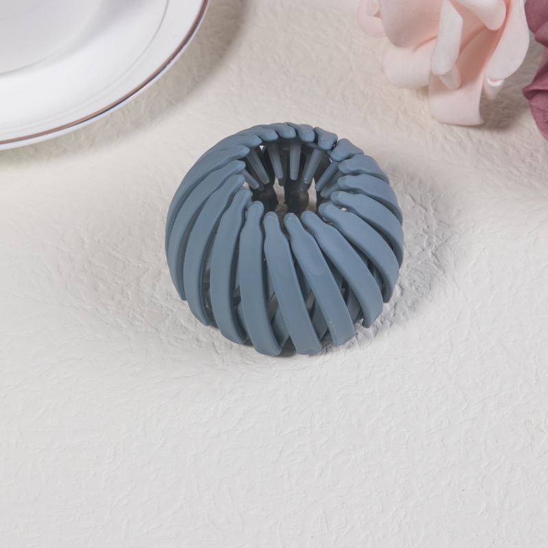 1 Pc/4 Stuks/7 Stuks Mode Vogelnest Haar Clips Voor Vrouwen Matte Haar Klauw Clips paardenstaart Haaraccessoires Voor Vrouwen Meisjes: Black