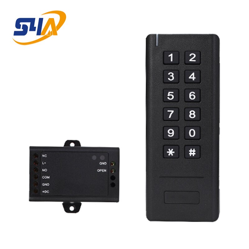 SK3 Wireless Keypad Access Control ( Mini Controller+Wireless Exit Button+Wireless Keypad) Kits