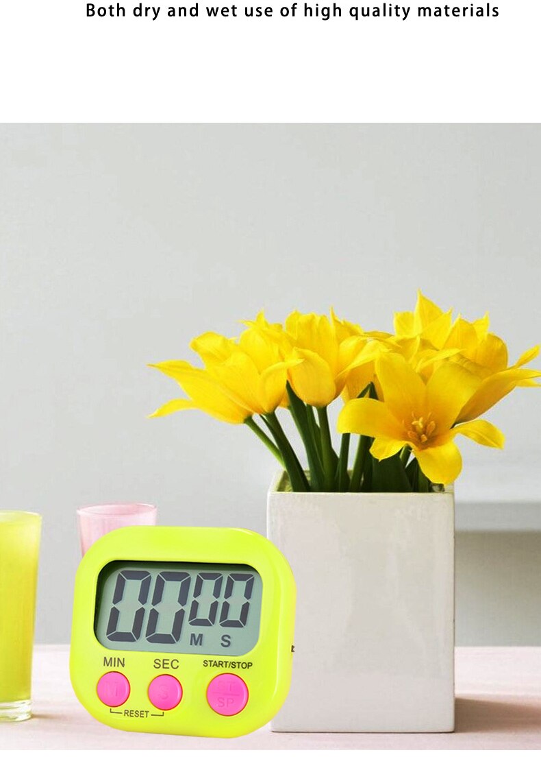 Timer clock egg timer stopwatch alarm time timer digital timer countdown timer smart widgets digital kitchen timer cooking timer