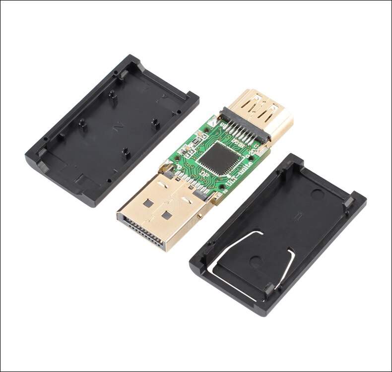 Display Port DP to HDMI Adapter Converter Computer PC to TV Monitor Projector