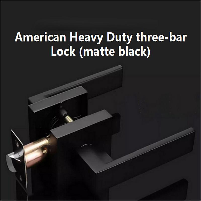 Bedroom Door Knobs Door Locks Door Levers For Passage Heavy Duty Door Locks Reversible Flat Levers Door Handles For Right Or